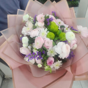 Pembe Beyaz Lutesyum Buketi